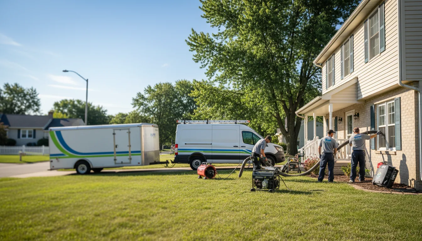 Flooded Basement Restoration And Cleanup With Repair in Oakfield, NY near me